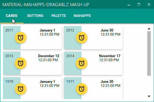 Material Design Demo