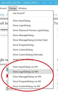 Dialogs via MVVM in MahApps
